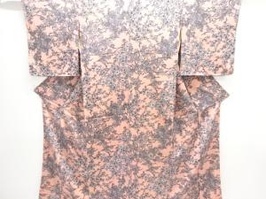 大正ロマン　花模様着物